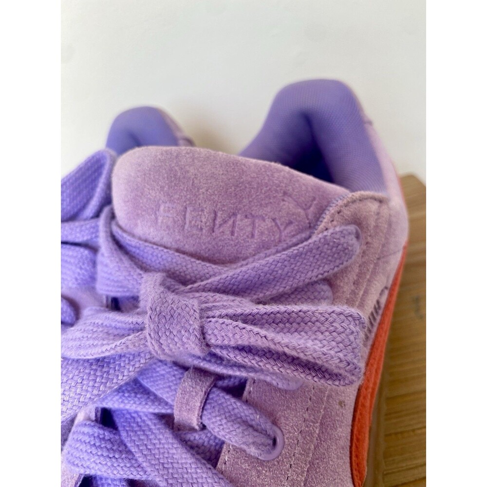 Fenty x Puma Creeper Phatty Lavender Burnt Red Gum sneakers US Womens 10 Rihanna - Picture 4 of 7